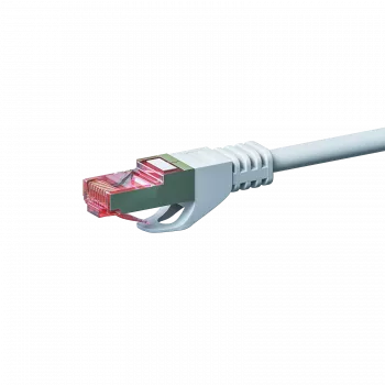 DSIT CAT 6 netwerkkabel LSOH - S/FTP - 1 meter - wit (DC-S62-010)