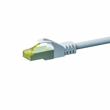 DSIT RJ45 netwerkkabel S/FTP PiMF met CAT 7 ruwe kabel wit - 3m