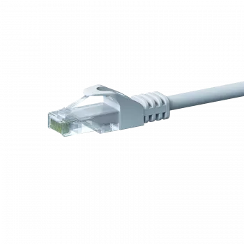 DSIT CAT5e netwerkkabel U/UTP 15m wit 100% koper Gigabit Ethernet RJ45 patchkabel