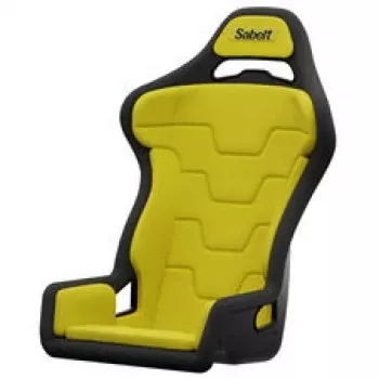 Sabelt SRS-1 sim-racestoel, glasvezelschaal, gevoerd - Racing Geel