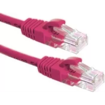 DSIT CAT6a netwerkkabel 100% koper - U/UTP - 1 meter - roze (DC-U6A9-010)