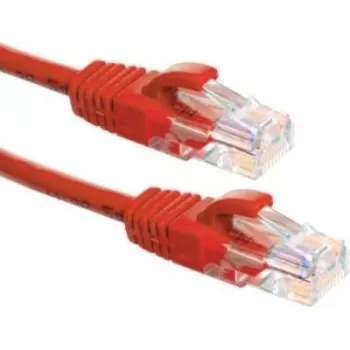 DSIT CAT6a U/UTP netwerk-patchkabel 7,5 m rood 100% koper