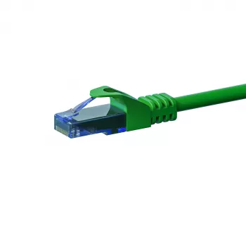 DSIT CAT6a U/UTP netwerk-patchkabel, 100% koper, 30 m, groen