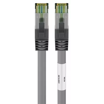 DSIT RJ45 netwerkkabel S/FTP PiMF CAT 8 kabel grijs 0,25 m