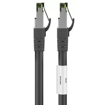 DSIT RJ45 netwerkkabel S/FTP PiMF CAT 8 zwart 5m