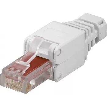 DSIT DANICOM UTP CAT6a RJ45-stekker zonder gereedschap voor flexibele en massieve UTP-kabels (DC-RJ45-UTP6A-TL)