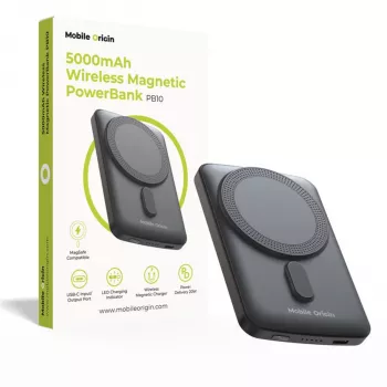 Mobile Origin magnetische powerbank 5000mAh PB10