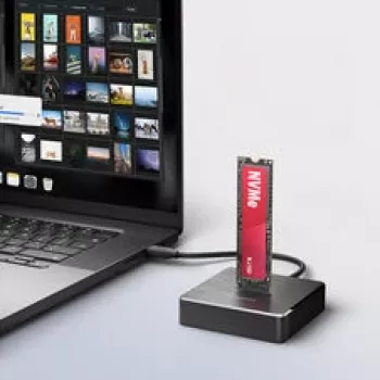 AXAGON ADSA-M2C11 USB-C 10Gbps Dockingstation voor een M.2-NVMe- of SATA-SSD