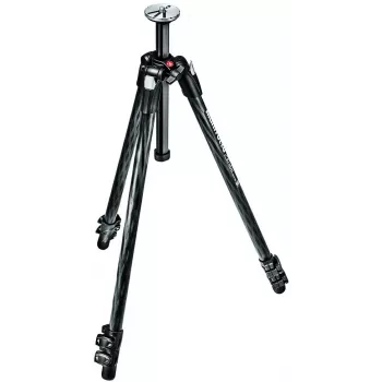 Manfrotto MT290XTC3 carbonfiber statiefpoten - 3 segmenten, flip-locks, 5 kg draagvermogen