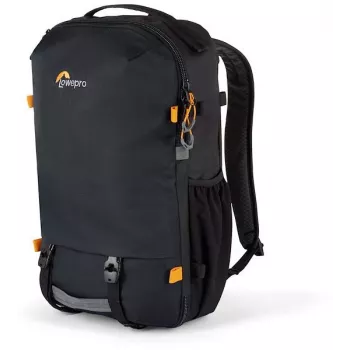 Lowepro Trekker LT BP 250 camerarugzak, zwart, 20L, past voor 15 inch laptop, toegang via achterwand, All Weather AW Cover