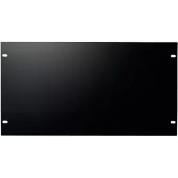 DS-IT 19 inch rack-blindplaat 6U zwart staal (DS-Blind6)