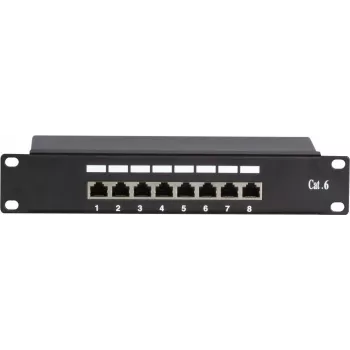 DSIT DS-10Patch6-8FTP 10-inch-8-poorts-FTP-CAT6-patchpaneel