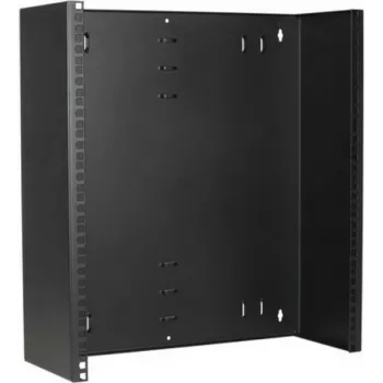 DSIT 12U 19 inch wandmontage-rackframe, vast, 180 mm diep, zwart (DS-WMB12-S)