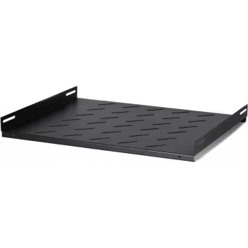 DSIT DS-FH60Wand 1U vaste legplank voor 600 mm diepe wandkasten, 25 kg belasting, zwart