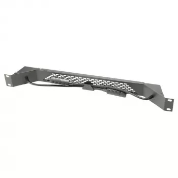 DSIT 19 inch ganzenhals-ledlamp wit - flexibele XLR-lamp voor mengpanelen en racks