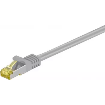DSIT Cat.7 S/FTP PiMF RJ45 netwerkkabel, 15m, grijs, 600 MHz, 10Gbps