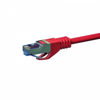 DSIT CAT 6a netwerkkabel LSOH - S/FTP - 1 meter - rood (DC-6A5-010)