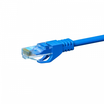DSIT CAT6 U/UTP netwerkkabel 7,5 m blauw CCA RJ45