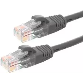 DSIT CAT5e U/UTP netwerk-patchkabel, 3m, grijs, 100% koper (DC-51-030)