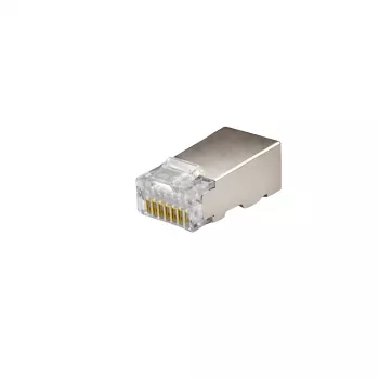DSIT FTP RJ45 CAT6 netwerkconnector voor massieve aderkabels - 10-pack