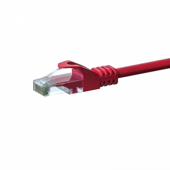 DSIT DC-C65-075 CAT6 U/UTP netwerkkabel, 7,5 m, rood, CCA