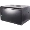 DSIT DS6406M 6U wandmontage-serverbehuizing met metalen deur, 600x450x367 mm, zwart