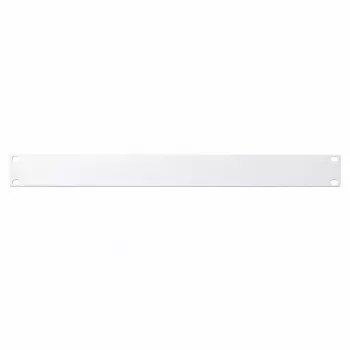 DSIT 19 inch 1U blindplaat wit DS-Blind1-W