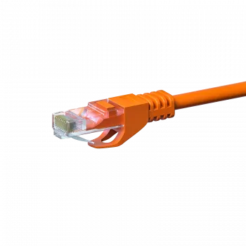 DSIT CAT5e netwerkkabel U/UTP 2 m oranje 100% koper (DC-56-020)