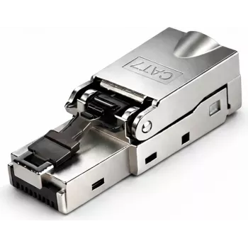 DSIT S/FTP CAT7 gereedschapsloze RJ45-stekker voor soepele kabel