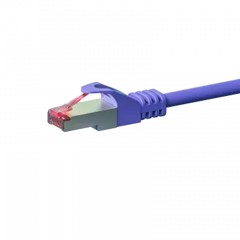 DSIT CAT 6 netwerkkabel LSOH - S/FTP - 0,50 meter - violet (DC-S68-005)