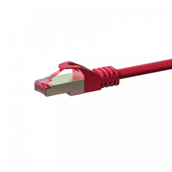 DSIT Cat 6 S/FTP LSOH ethernet-patchkabel, 1m, rood