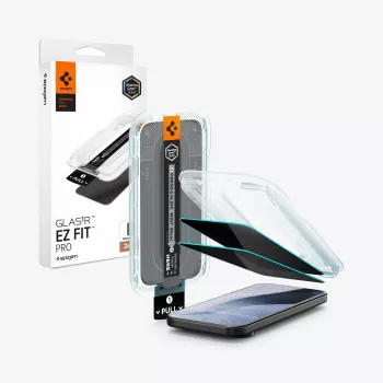 Spigen GLAS.tR EZ Fit Pro AC Privacy displayschermfolie 2-pack voor Google Pixel 9 Pro XL / 10 Pro XL / 11 Pro XL