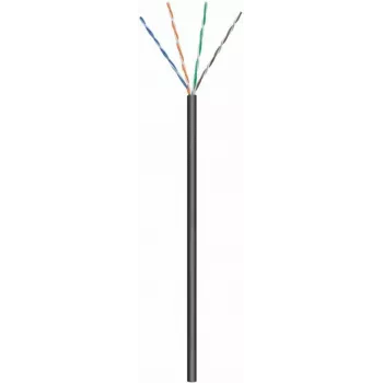 DSIT CAT6 U/UTP 50m buiten netwerkkabel flexibel zwart CCA (DC-OUT-UTP6CCA-50)