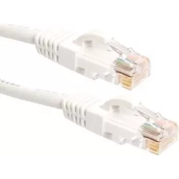 DSIT CAT6a U/UTP 100% koper Ethernet-patchkabel, 10 m, wit (DC-U6A2-100)