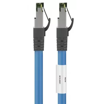 DSIT RJ45 netwerkkabel S/FTP PiMF CAT 8 ruwkabel blauw 3m