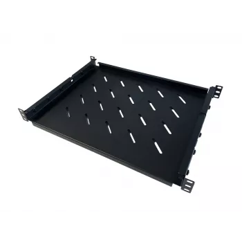 DSIT 19 inch universeel rackplateau 550mm tot 790mm - 1U (DS-FO80)