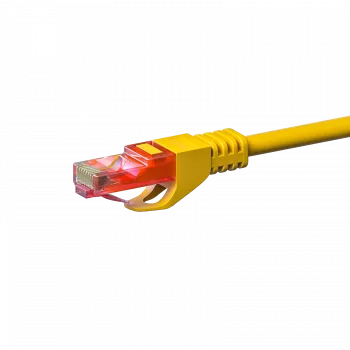 DSIT CAT6 netwerkkabel 100% koper - U/UTP - 20 meter - geel (DC-67-200)