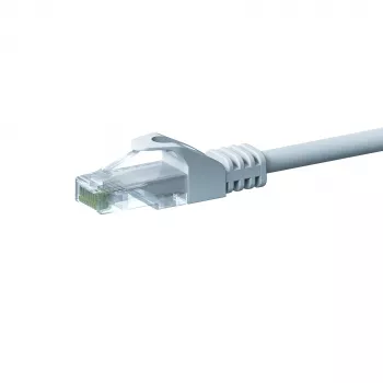 DSIT CAT5e netwerkkabel, U/UTP, 30 m, wit, 100% koper (DC-52-300)