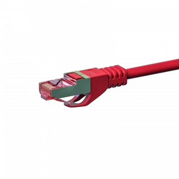 DSIT CAT 6 netwerkkabel LSOH - S/FTP - 1,50 m - rood (DC-S65-015)