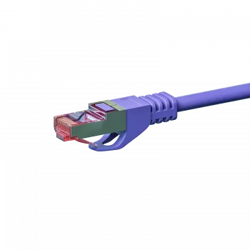 DSIT CAT 6 netwerkkabel LSOH - S/FTP - 5 meter - violet