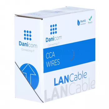 DSIT CAT6 S/FTP 50m kabelrol grijs CCA (DC-SFTP6CCA50S-GRY)