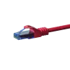 DSIT CAT6a ethernet-patchkabel 100% koper U/UTP 3m rood
