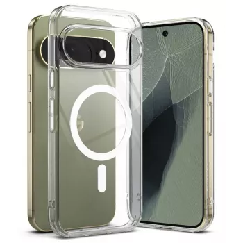 Ringke Fusion Magnetic MagSafe-hoesje voor Google Pixel 11 Pro XL - transparant