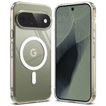 Ringke Fusion Magnetic MagSafe-hoesje voor Google Pixel 11 Pro XL - transparant