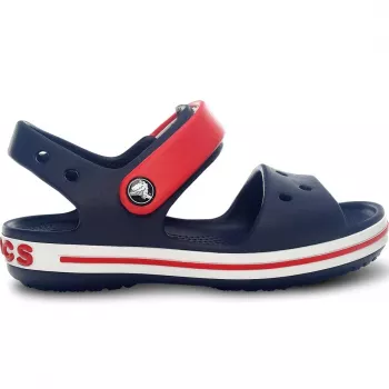 Crocs Crocband sandale kinderen navy blauw rood 12856-485