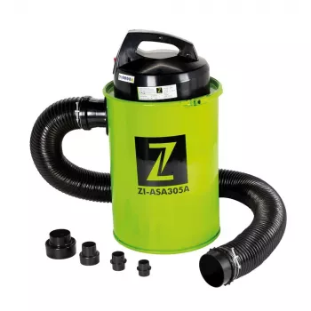 Zipper ZI-ASA305A 1100W houtstofafzuiger met 100L zak, 1800 m³/h luchtstroom, 1800 Pa onderdruk, reduceerset