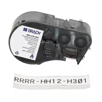 BRADY BMP41/BMP51/BMP53/M511 low-profile polyester etiketten, wit, 38,1 mm x 38,1 mm, 250 etiketten/rol