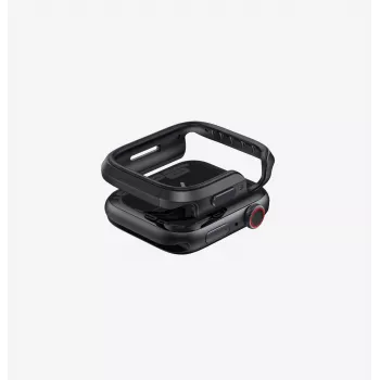 UNIQ Valencia hoesje voor Apple Watch 42mm, Midnight Black