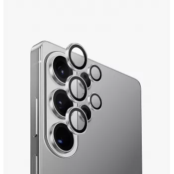 UNIQ Optix aluminium cameralensbeschermer voor Samsung Galaxy S26 Ultra, Zilver