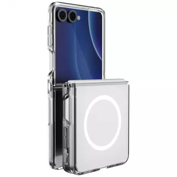 UNIQ LifePro Xtreme MagClick laadcase voor Samsung Galaxy Z Flip8 - transparant